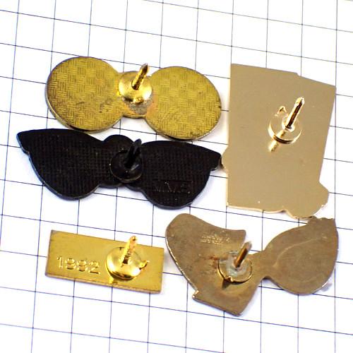 ピンバッジ・メガネ眼鏡フレーム5個スター星ヴィジュアル虹色