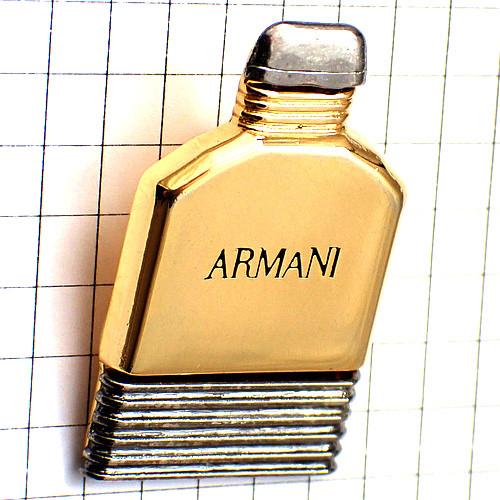 ピンバッジ・アルマーニ香水壜 GIORGIO-ARMANI◇フランス限定ピンズ