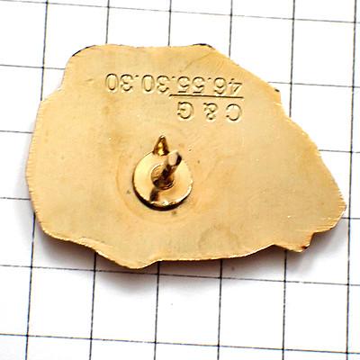 ピンバッジ・郵便局パリの地図セーヌ川◇フランス限定ピンズ◇レアな