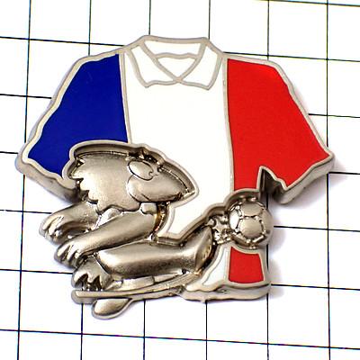 ピンバッジ・サッカーワールドカップ大会フランス鳥ユニフォーム服