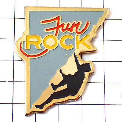 ピンバッジ・ロッククライミング登山◇フランス限定ピンズ◇レアな