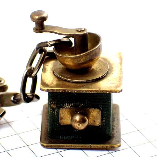 キーホルダー・カフェロジャー珈琲コーヒーミル豆挽き器アンティーク