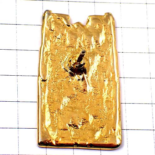 ピンバッジ・ノートルダム寺院ゴールド金色パリの観光名所 NOTRE-DAME