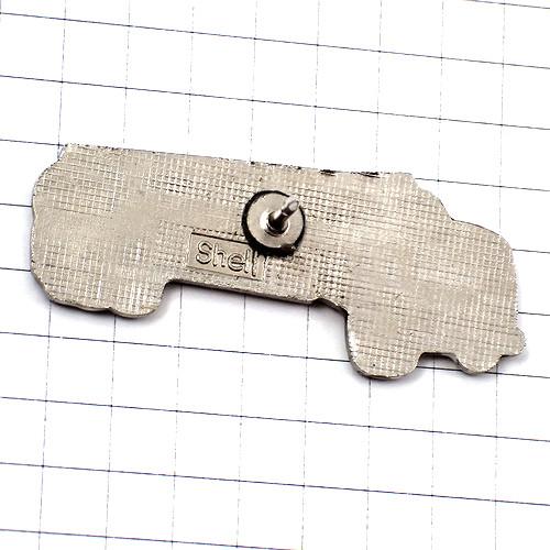 ピンバッジ・大型トラック車シェル石油 SHELL TRUCK ENGLAND◇フランス