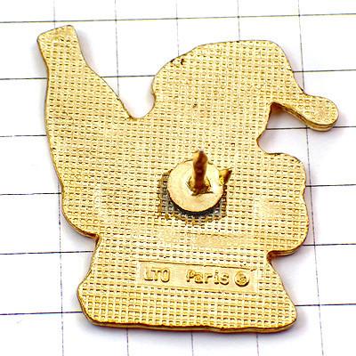 ピンバッジ・サンタクロースとコカコーラの瓶クリスマス飲物 SANTA