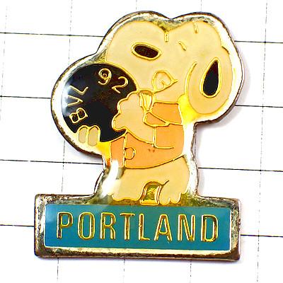 ピンバッジ・スヌーピーのボウリング選手ポートランド/USAオレゴン州
