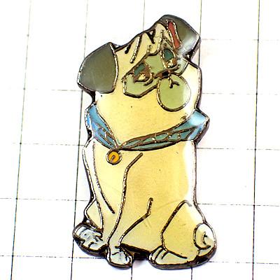ピンバッジ・パグ犬「パーシー」ポカホンタス映画ディズニー PERCY