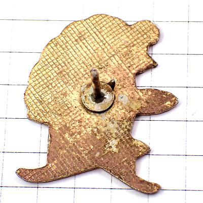 ピンバッジ・孔雀スキーするクジャク鳥◇フランス限定ピンズ◇レアな