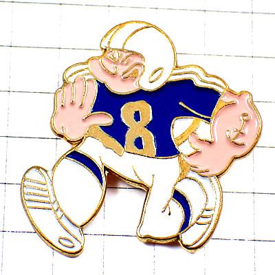 ピンバッジ・ポパイ漫画アメフト選手アニメ水兵さん POPEY AMERICAN