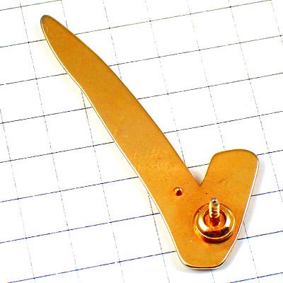 ピンバッジ・パラドックス金色ゴールドのチェック印 PARADOX◇フランス