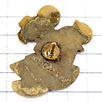 ピンバッジ・ポパイのオリーブ漫画テニス球 POPEYE OLIVE TENNIS