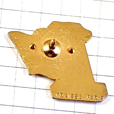 ピンバッジ・チェッカーフラッグF1車レース白黒の旗ゴールド金色