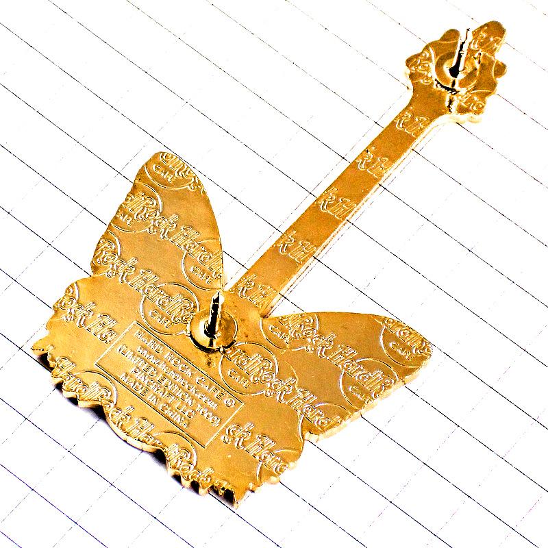 Hard Rock Cafe ギターピンバッジ ロンドン HARD ROCK CAFE ENAMELED GUITAR PINS RARE LONDON TOKYO HAWAII KEY