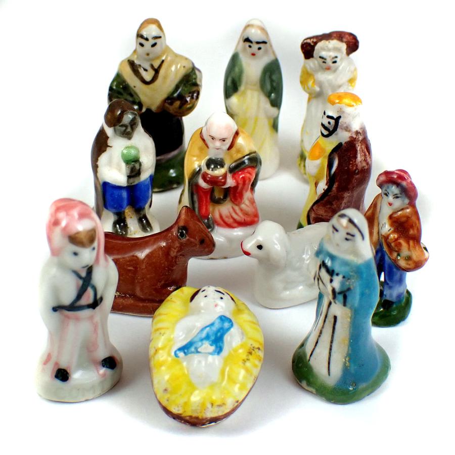 フェブ・クレッシュ生誕祭クリスマス飾り FEVE JESUS CRECHE MARIE