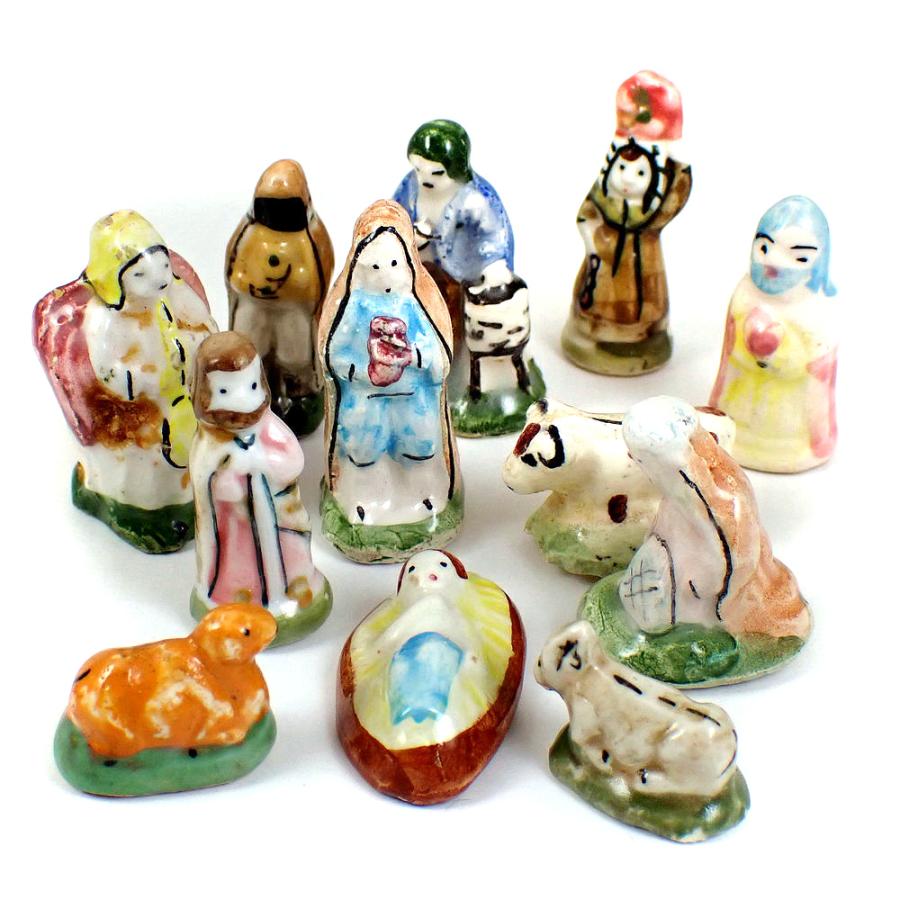 フェブ・クレッシュ生誕祭クリスマス飾り FEVE JESUS CRECHE MARIE