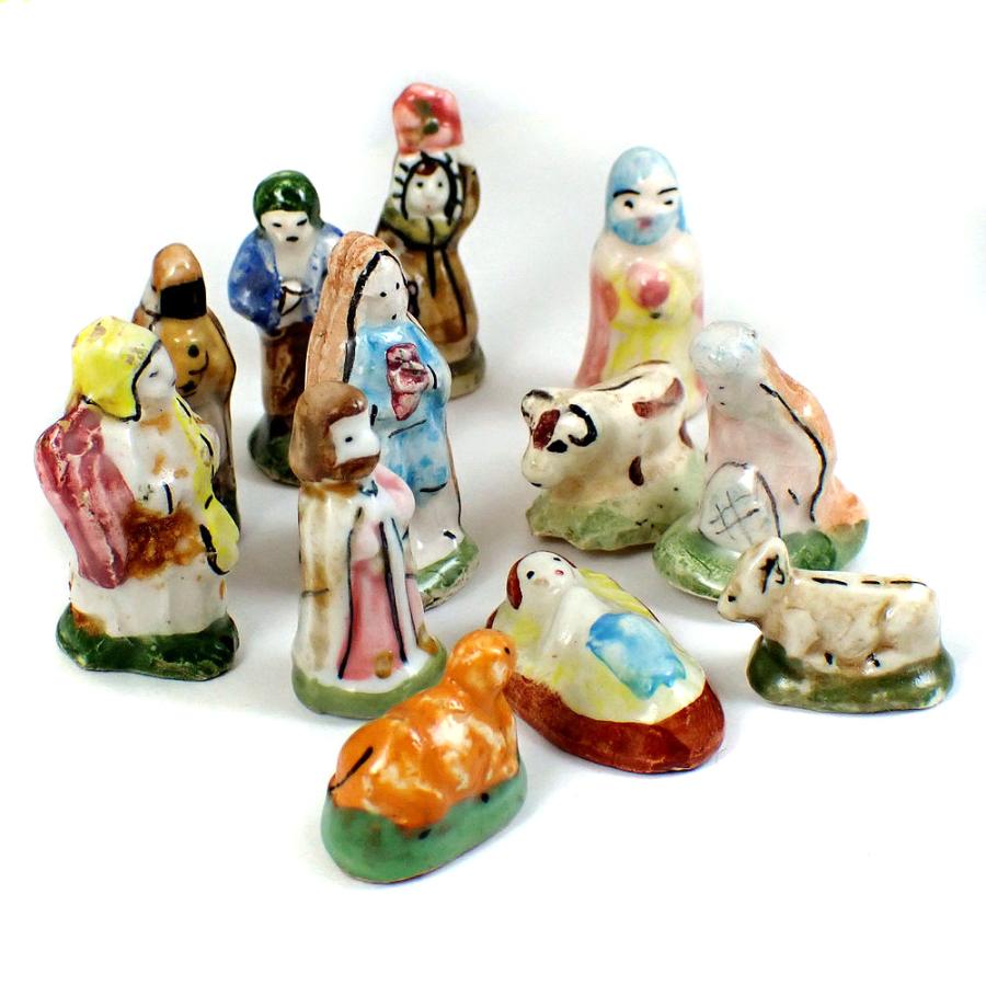 フェブ・クレッシュ生誕祭クリスマス飾り FEVE JESUS CRECHE MARIE