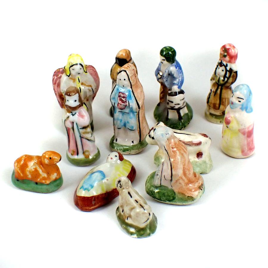 フェブ・クレッシュ生誕祭クリスマス飾り FEVE JESUS CRECHE MARIE