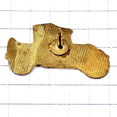 ピンバッジ・黄色いオールドカー車アンティーク◇フランス限定ピンズ