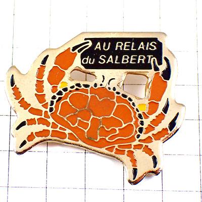 ピンバッジ・カニ蟹料理レストラン魚介類◇フランス限定ピンズ◇レアな