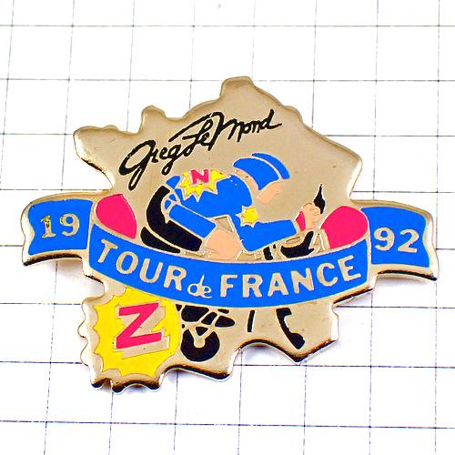 ピンバッジ・自転車ツールドフランス選手グレッグレモン1991年 GREG