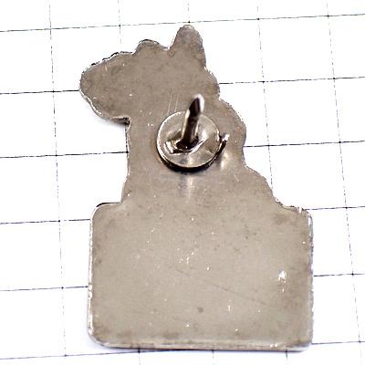 ピンバッジ・ニンジン人参サングラス黒いメガネ眼鏡のウサギ兎うさぎ