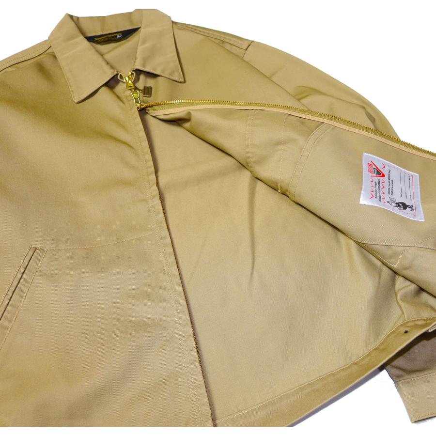 BLUCO(ブルコ) OL-0300 STANDARD WORK JACKET 4色(BLK/OLV/KHK/NVY)☆送料無料☆｜pinsstore｜10