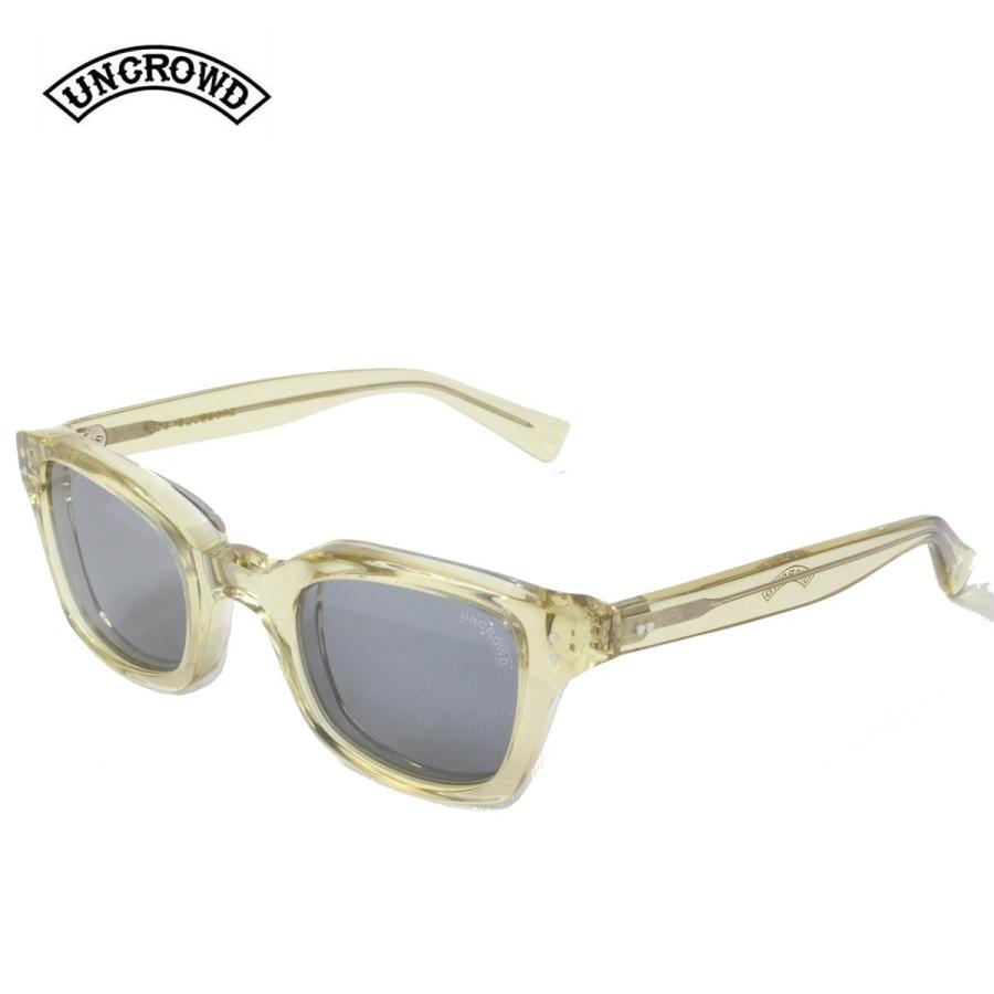 UNCROWD(アンクラウド) BIG BLUEBIRD アンティーククリアレームｘスモークレンズ UNCROWD(アンクラウド) BIG BLUEBIRD アンティーククリアフレームx