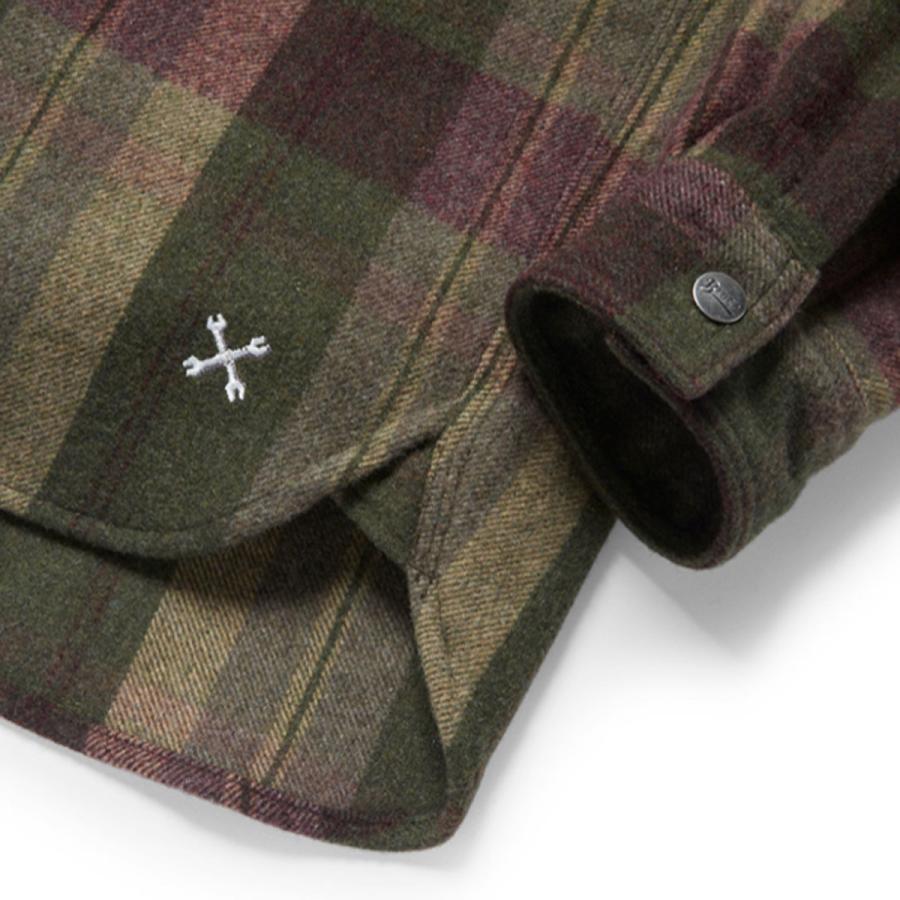 BLUCO（ブルコ） ☆セールプライス!!☆OL-049-020 HOOD NEL SHIRTS 全3