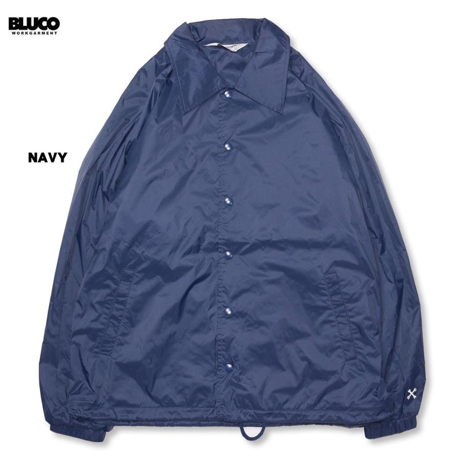 ホットセール格安 BLUCO(ブルコ) 050-022 STANDARD COACH JACKET 6色(チャコール・ブラック・バーガンディ・オリーブ・ネイビー・ブルー)☆送料無料☆