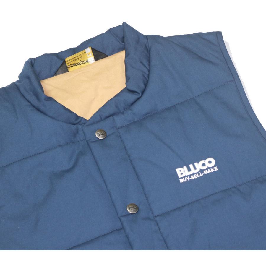 BLUCO BLUCO(ブルコ) OL-059-021 QUILTING-VEST 3色(ブラック BLUCO BLUCO(ブルコ) OL-059-021 QUILTING-VEST 3色(ブラック