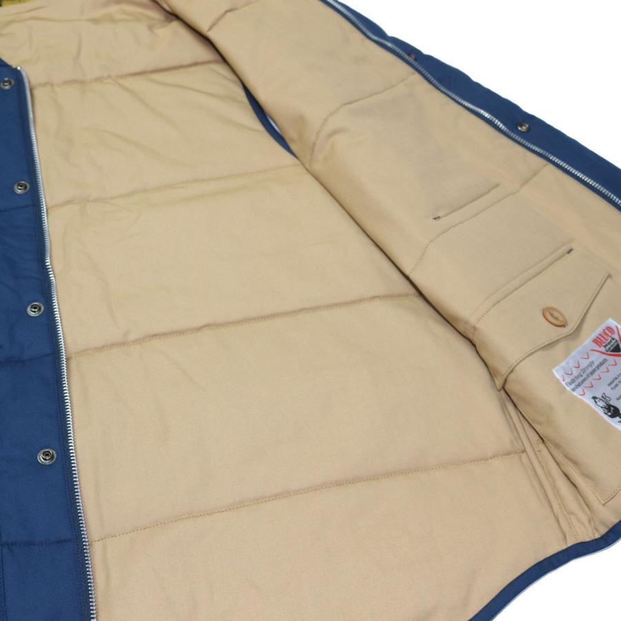 セールプライス!! BLUCO(ブルコ) OL-059-021 QUILTING-VEST 3色(ブラック・ネイビー・オレンジ) BLUCO（ブルコ） OL-059-021 QUILTING-VEST 3色(ブラック・ネイビー