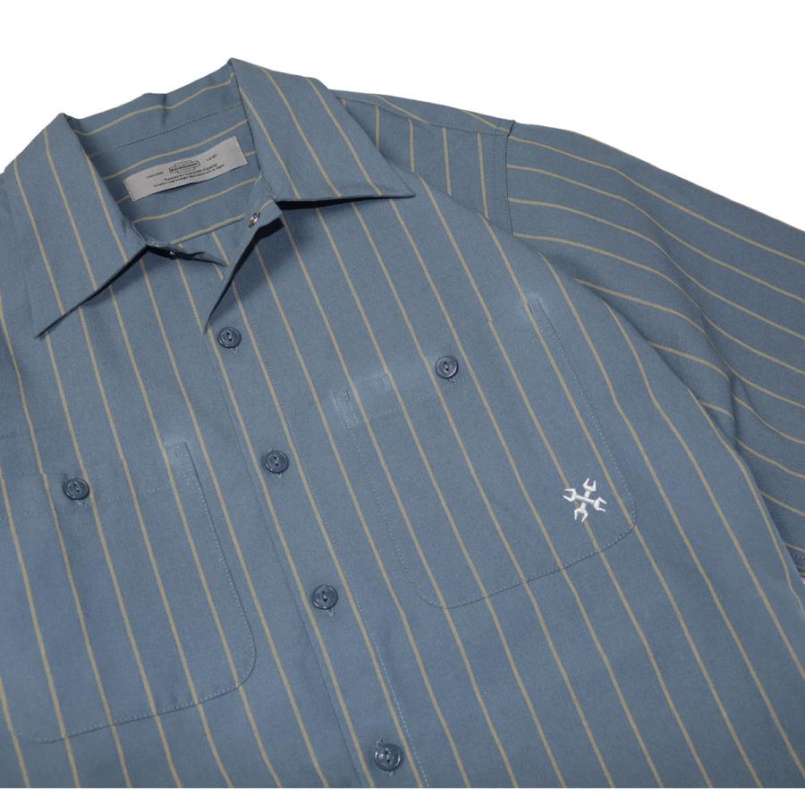 BLUCO（ブルコ） OL-108-023 STANDARD WORK SHIRT S/S 7色(NVY/BLK/L