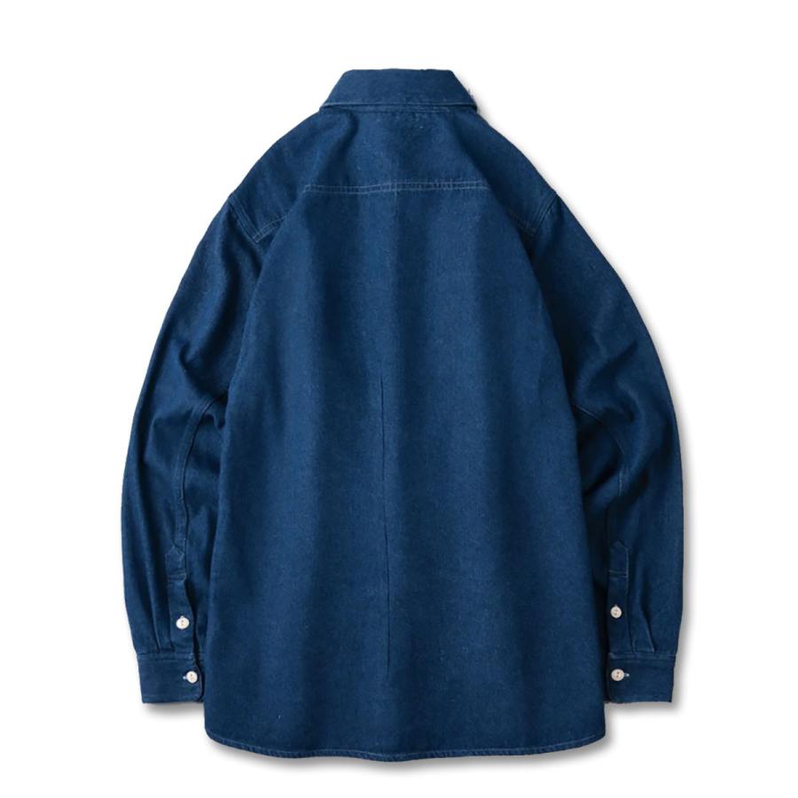 BLUCO(ブルコ) OL-11-001 8OZ DENIM WORK SHIRTS 3色(LIGHT INDIGO/BLACK/MEDIUM INDIGO) BLUCO（ブルコ） OL-11-001 8OZ DENIM WORK SHIRTS 3色(LIGHT INDIGO