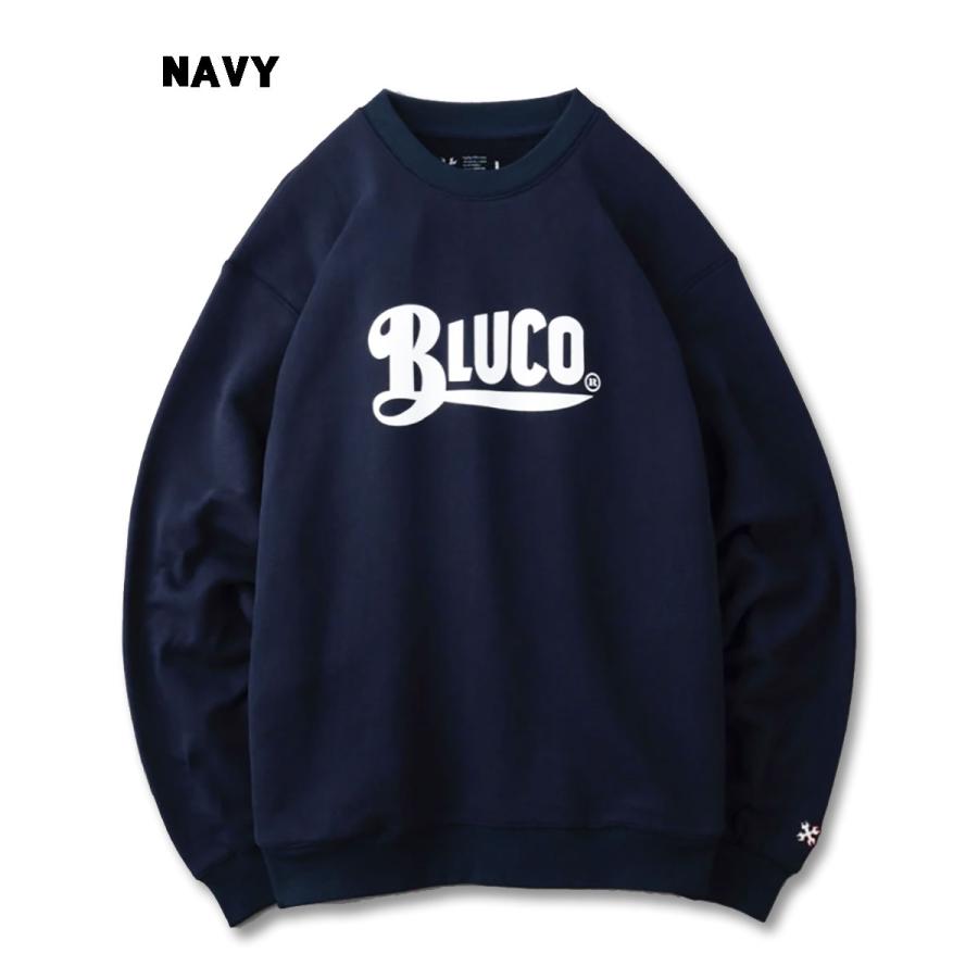 BLUCO(ブルコ) OL-13-011 HEAVY PILE SWEATSHIRTS -OLD LOGO- 3色(BLK/NVY/GRY)☆送料無料☆｜pinsstore｜06