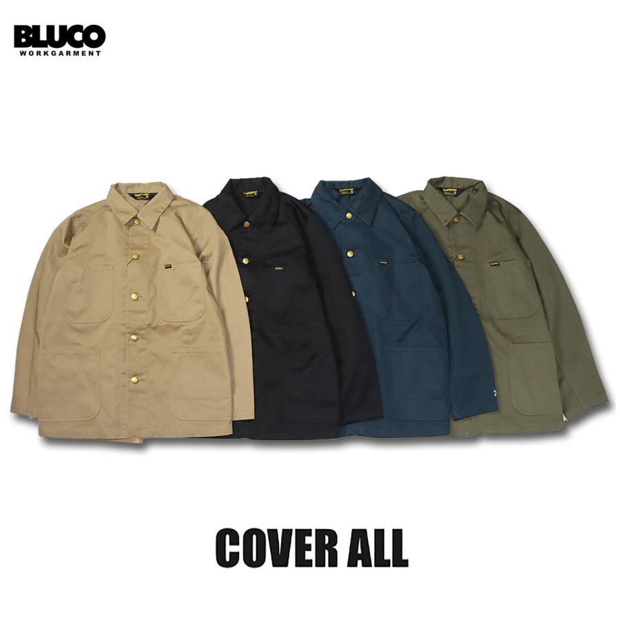 ☆セールプライス!! BLUCO(ブルコ) OL-1301 COVER ALL 4色(KHK/NVY/OLV/BLK) BLUCO（ブルコ） ☆セールプライス!!☆ OL-1301 COVER ALL 4色(KHK/NVY