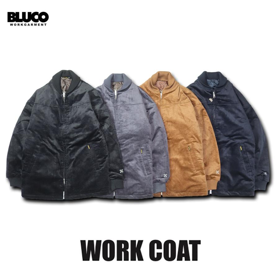 BLUCO（ブルコ） ☆セールプライス!!☆ OL-1308 WORK COAT 4色(GRY/NVY