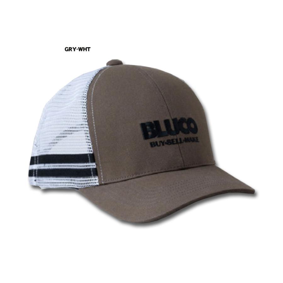 BLUCO(ブルコ) OL-1406 MESH CAP -Logo- 4色(BLK-GRY/GRY-WHT/KHK-CAM/NVY-WHT)☆送料無料☆｜pinsstore｜07