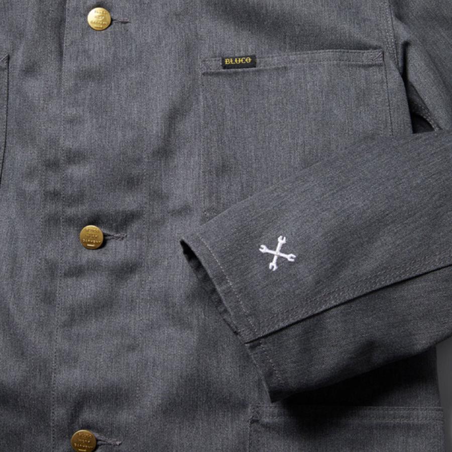 ☆セールプライス!! BLUCO(ブルコ) OL-151-020 COVERALL JACKET 全5色(グレー・カーキ・ブラック・ネイビー・アイボリー) BLUCO（ブルコ） ☆セールプライス!!☆ OL-151-020 COVERALL JACKET 全