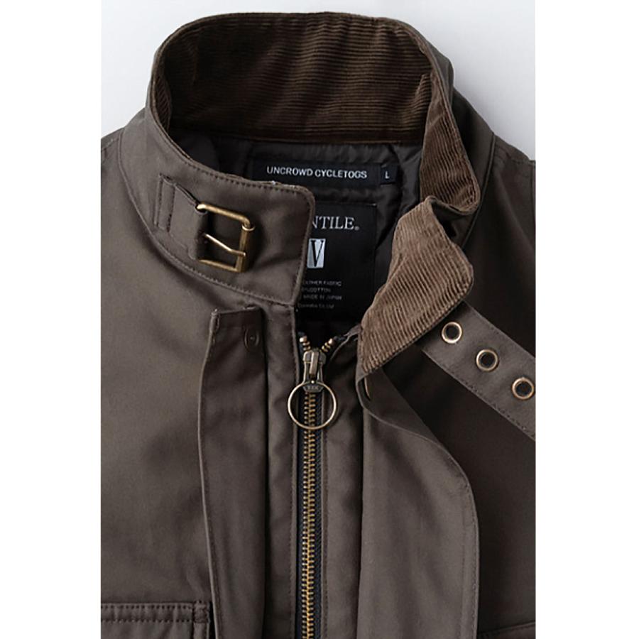 UNCROWD(アンクラウド) UC-2304 ISDE COAT 2色(M.GRY/OLV)☆送料無料!!☆ 