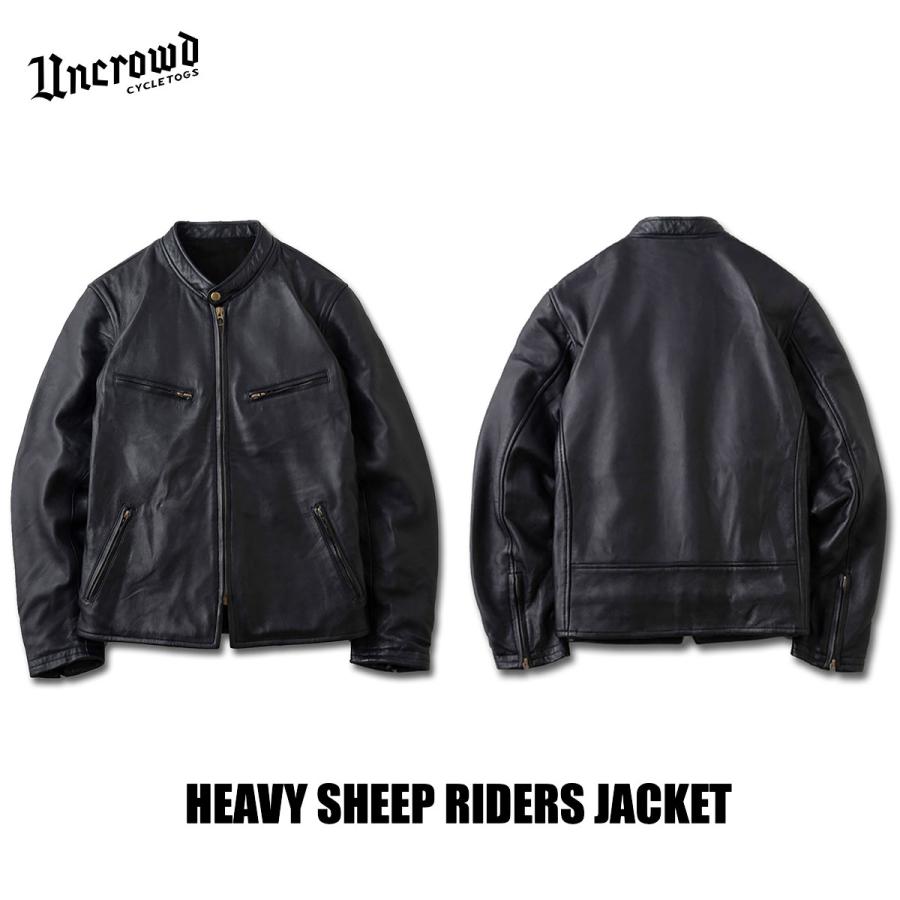 ☆セールプライス!! UNCROWD(アンクラウド) UC-2305 HEAVY SHEEP RIDERS JACKET ☆セールプライス!!☆UNCROWD(アンクラウド) UC-2305 HEAVY SHEEP