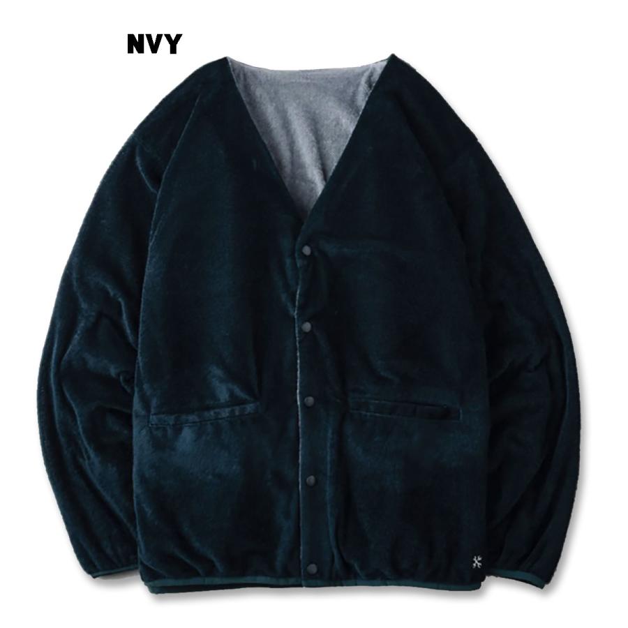 ☆セールプライス!! BLUCO(ブルコ) OL-31-007 OCTA? REVERSIBLE CARDIGAN 3色(BLK/NVY/OLIVE) BLUCO（ブルコ） ☆セールプライス!!☆ OL-31-007 OCTA@ REVERSIBLE