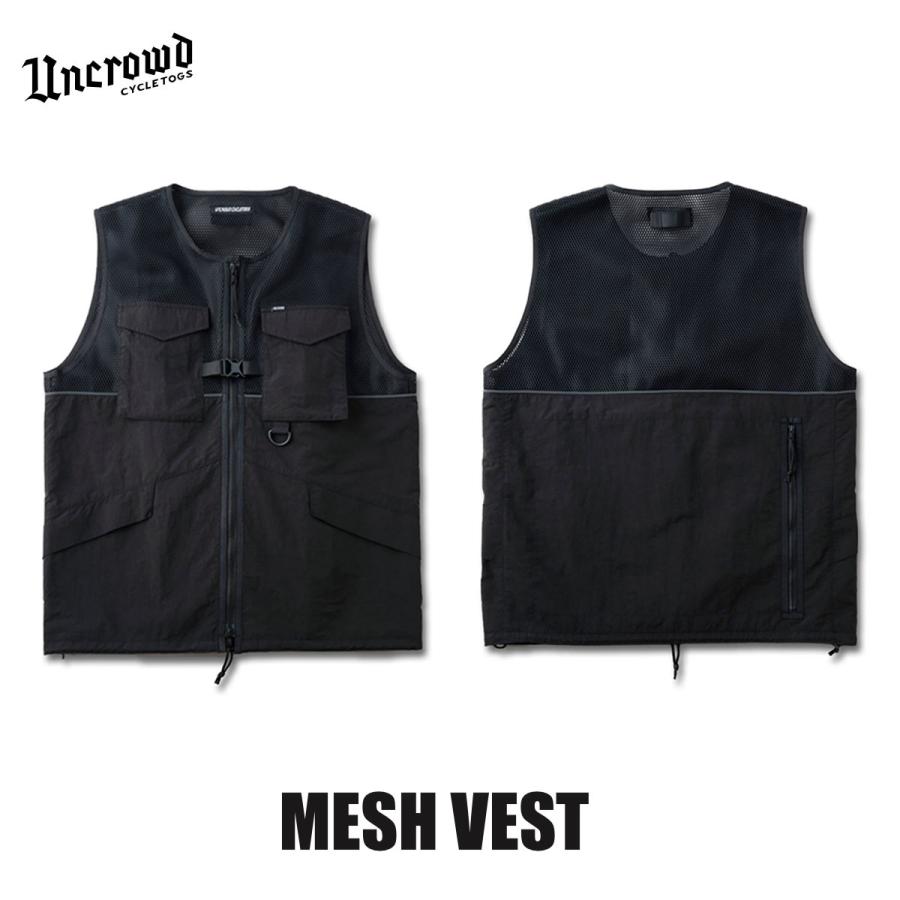 BLUCO（ブルコ） UNCROWD(アンクラウド) UC-35-002 MESH VEST☆送料 