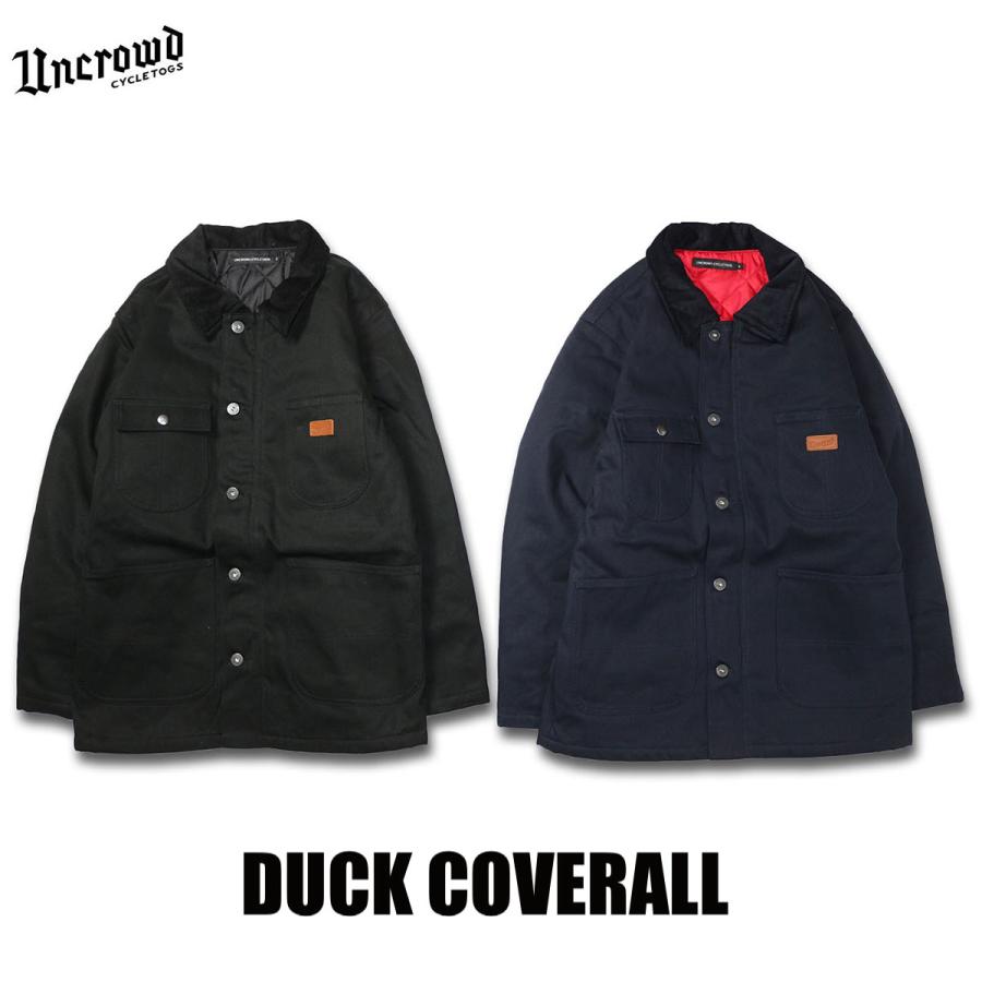 ☆セールプライス!!☆UNCROWD(アンクラウド) UC-412-022 DUCK COVERALL
