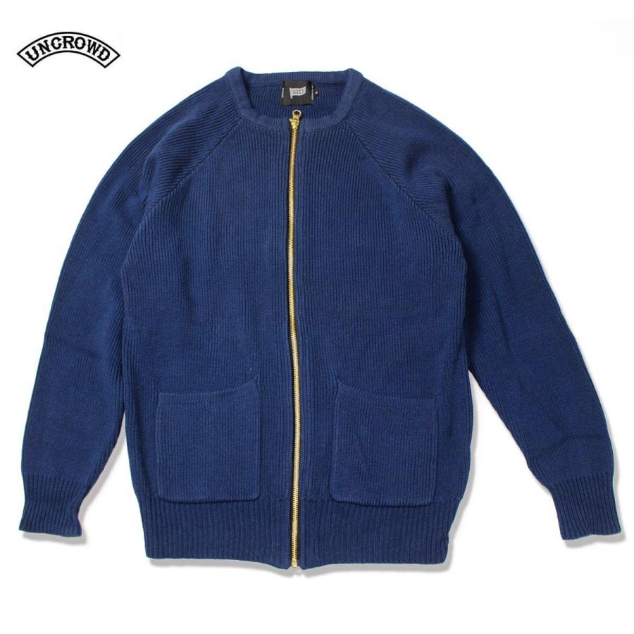 ☆セールプライス!! UNCROWD(アンクラウド)UC-502-018 COMMANDO CARDIGAN ネイビー ☆セールプライス!!☆UNCROWD(アンクラウド)UC-502-018 COMMANDO