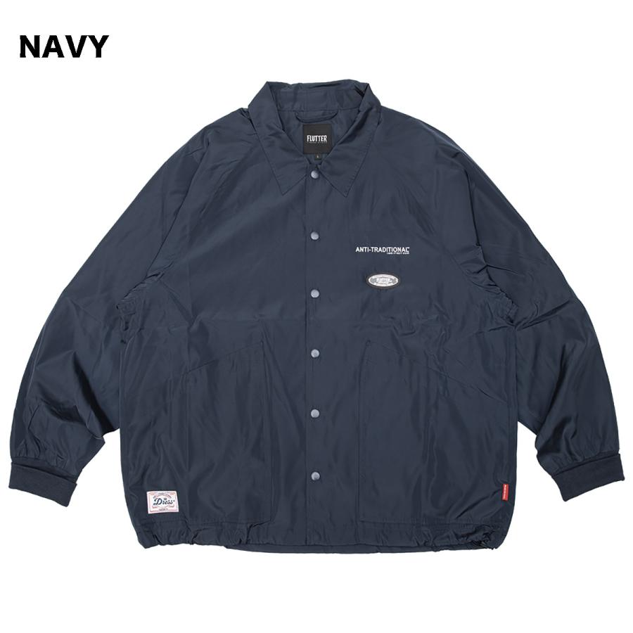 FLUTTER フラッター　コーチジャケット Lバイカー BLUCO（ブルコ） FLUTTER(フラッター) The Dress Nylon Coach Jacket 4
