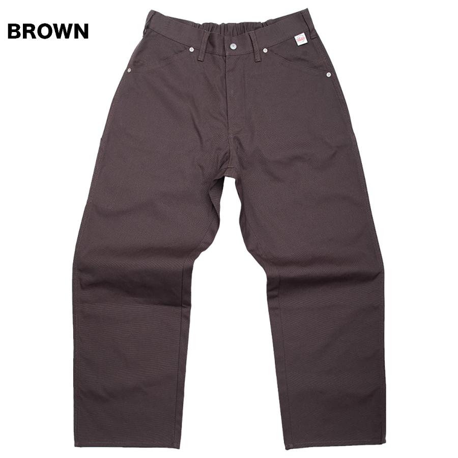 FLUTTER(フラッター) COTTON DUCK PAINTER PANTS 3色(WHITE/BROWN/NAVY