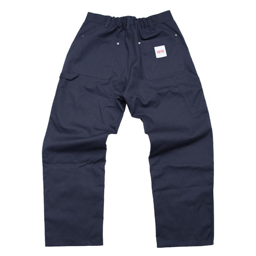 FLUTTER(フラッター) COTTON DUCK PAINTER PANTS 3色(WHITE/BROWN/NAVY