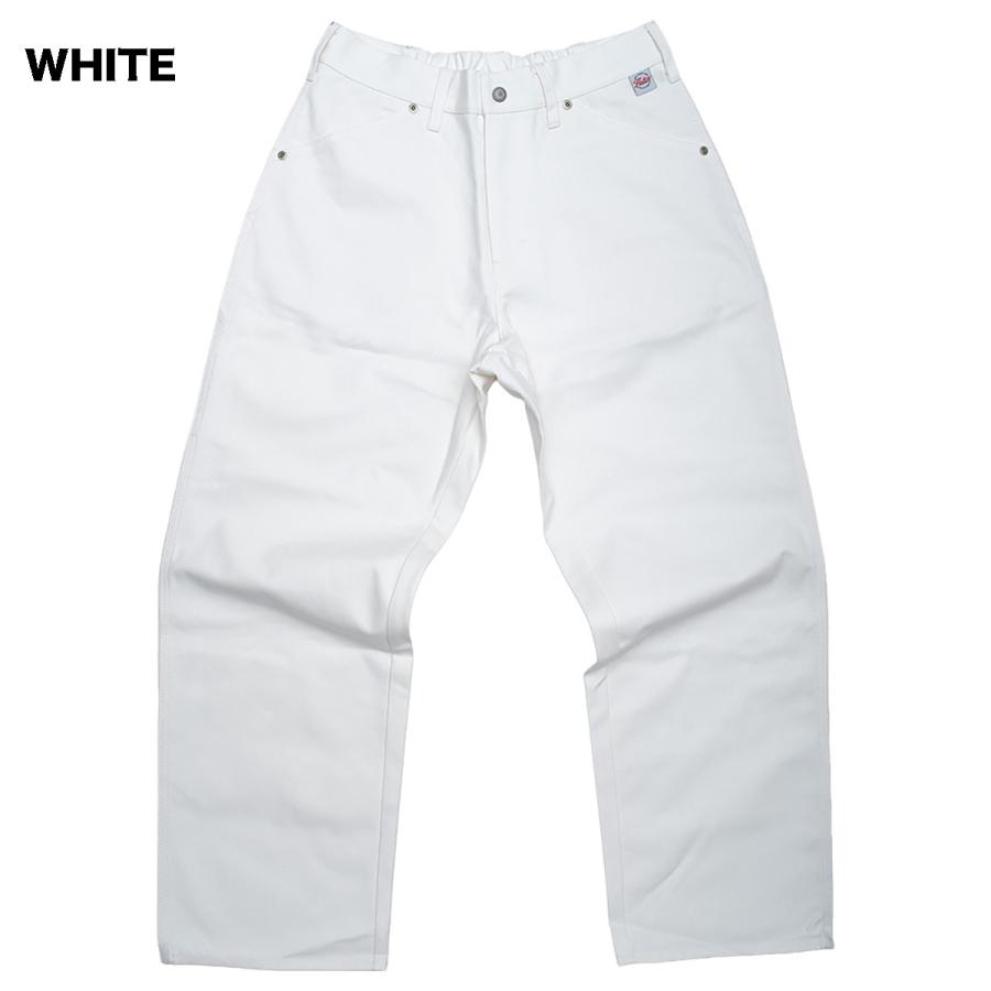 FLUTTER(フラッター) COTTON DUCK PAINTER PANTS 3色(WHITE/BROWN/NAVY