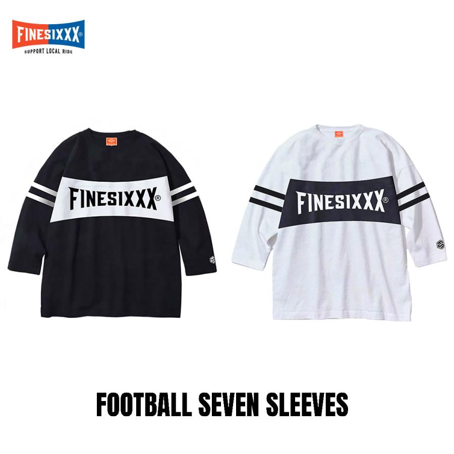 FINESIXXX(ファインシックス) FOOTBALL SEVEN SLEEVES 2色(ブラック