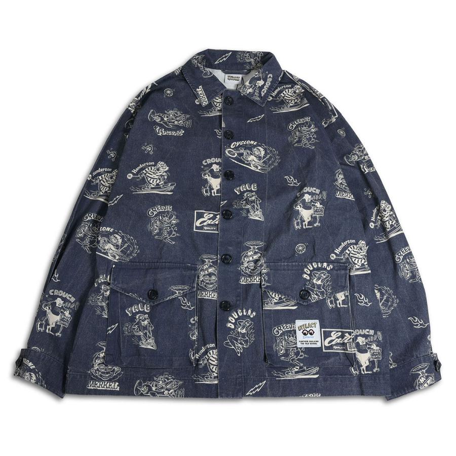 EVILACT eyewear J.O. 総柄　COVERALLS EVILACT eyewear J.O. 総柄COVERALLS